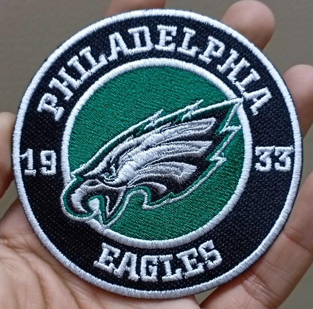 Philadelphia Eagles NFL Team Logo Iron On Patch – Sew Patch – Embroidered Patch