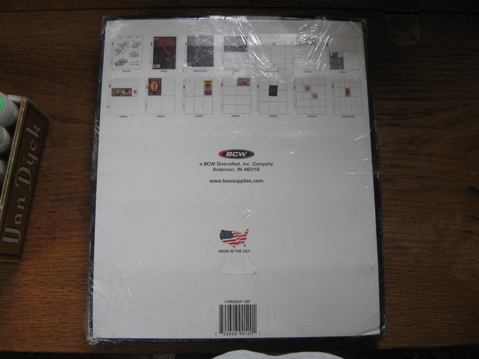 BCW Pocket Protective Pages, Crystal Clear Archival Safe 100 Pages 2X2 COIN SIZE