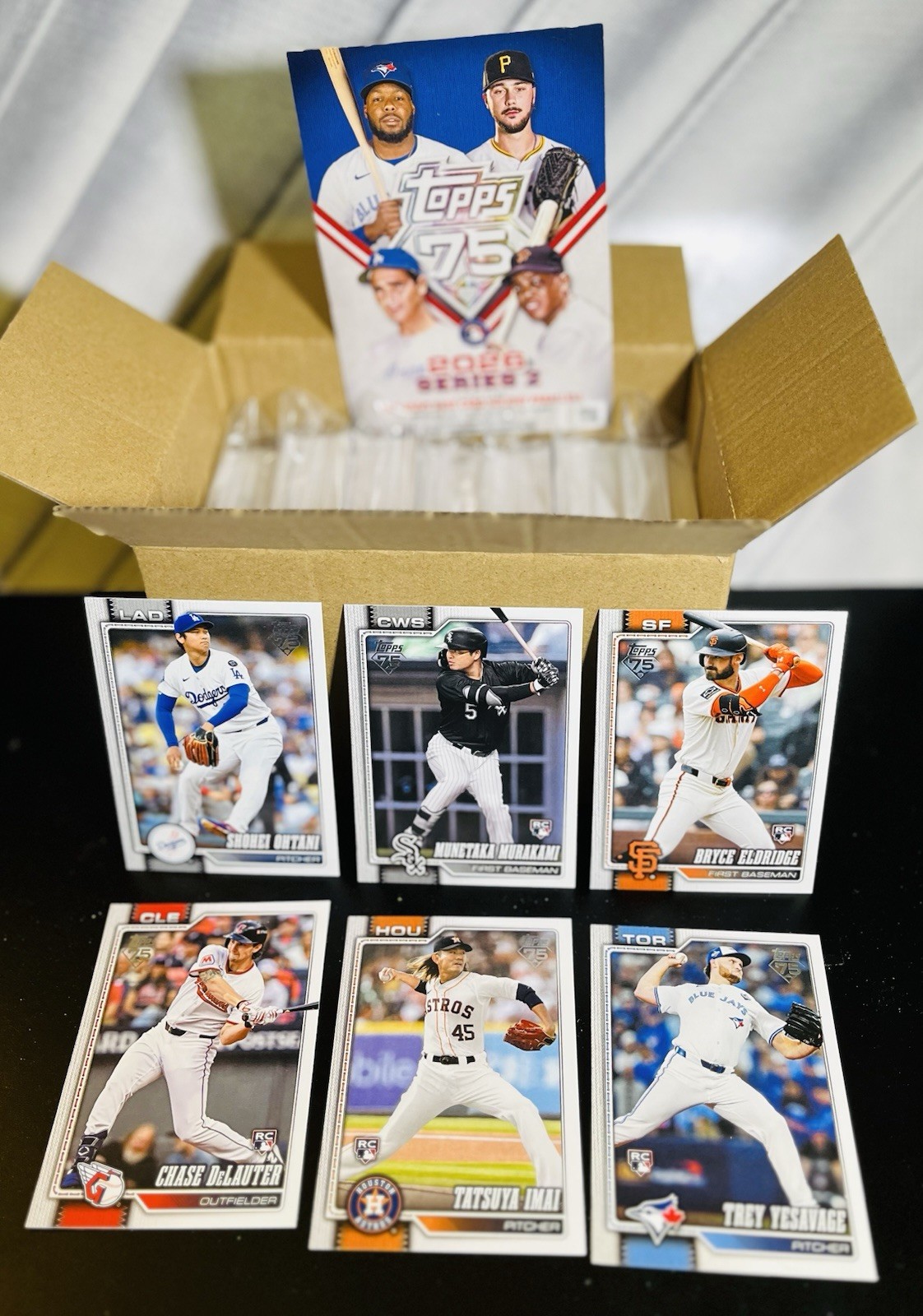 2026 Topps Series 2 Complete Set #351-700 + 50 Inserts Stars Of MLB Titans