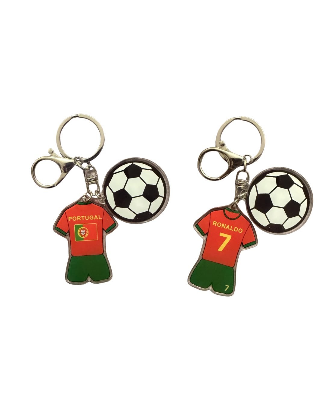 World cup Keychains ( Cr7, Messi, Brazil, Mexico, Ecaudor, Algeria, Hakimi…