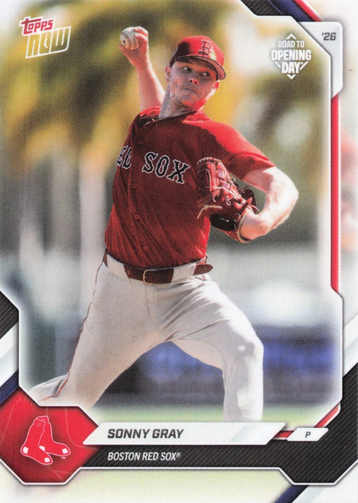 2026 Topps Now Road to Opening Day OD-19 Sonny Gray – 25 Cents Shipping!