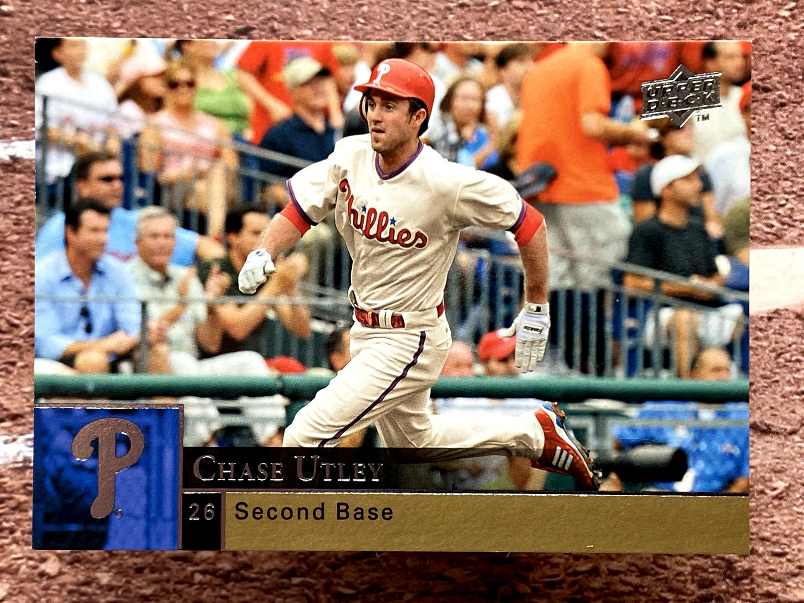 2009 Upper Deck Chase Utley #814 Philadelphia Phillies