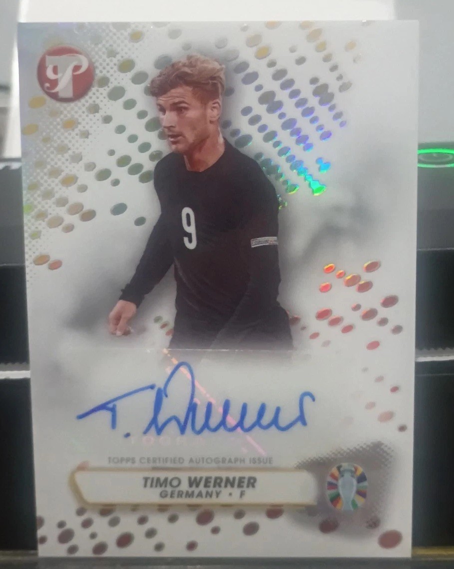 Timo Werner #PA-TW 2023 Pristine Road to UEFA Euro 2024 Autographs Germany FS-1
