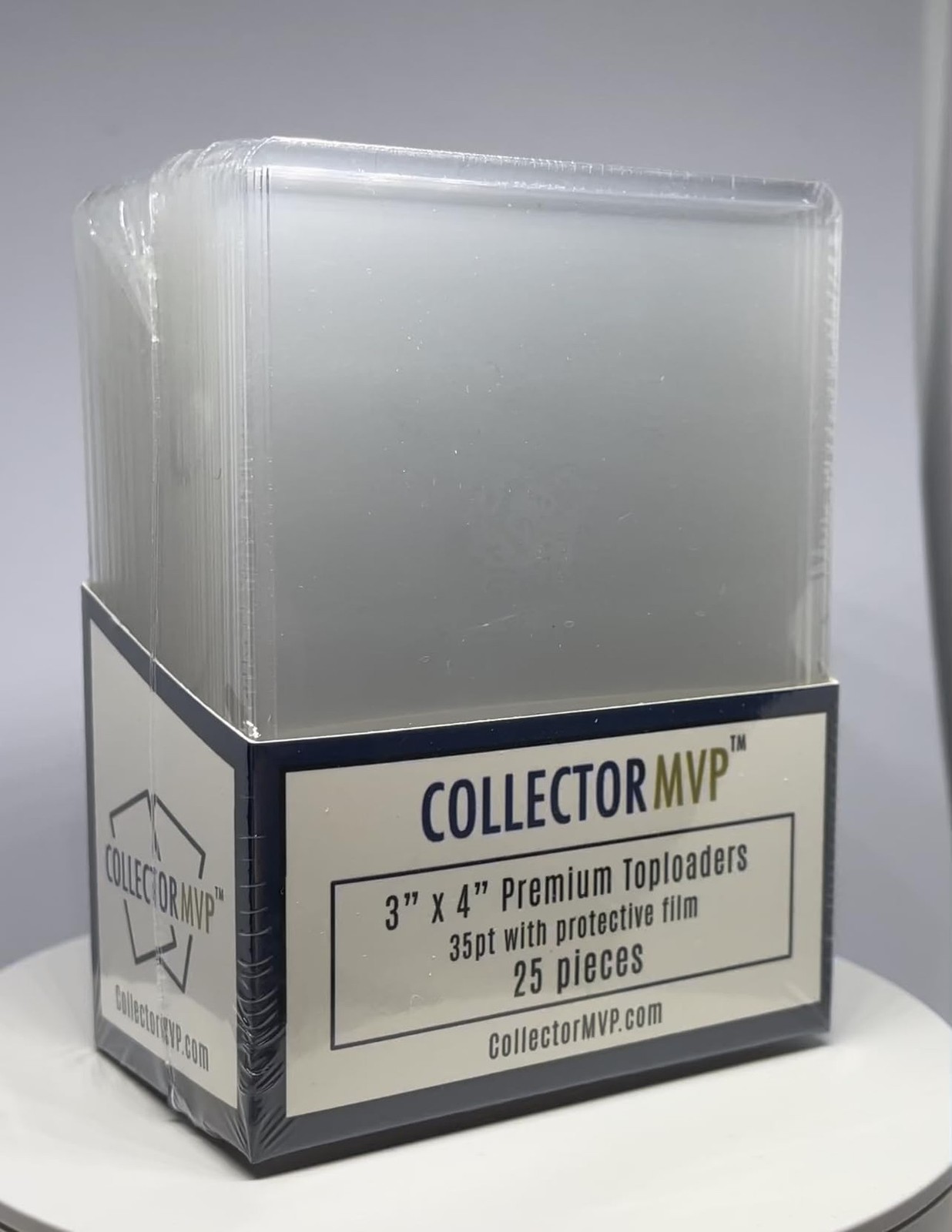 Premium Toploaders (25 Pack) – 35pt Thickness | Ultra Clear Sleeves with P
