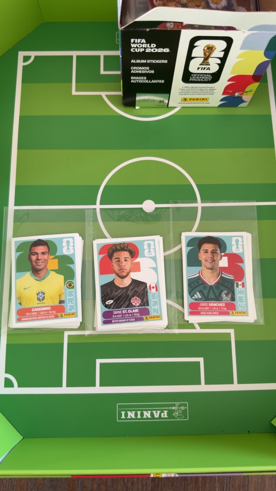 World Cup Panini Stickers 2026 – GROUP A, B, C