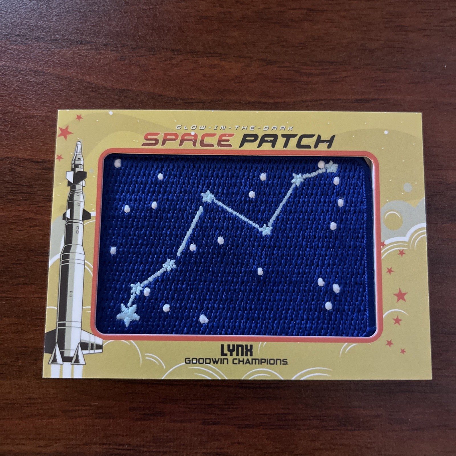 2023 Upper Deck Goodwin Champions Glow in the Dark Space Patch #GSP-24 Lynx