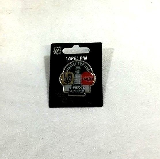 2018 Stanley Cup Finals Washington Capitals Las Vegas Knights Duel Pin FREESHIP