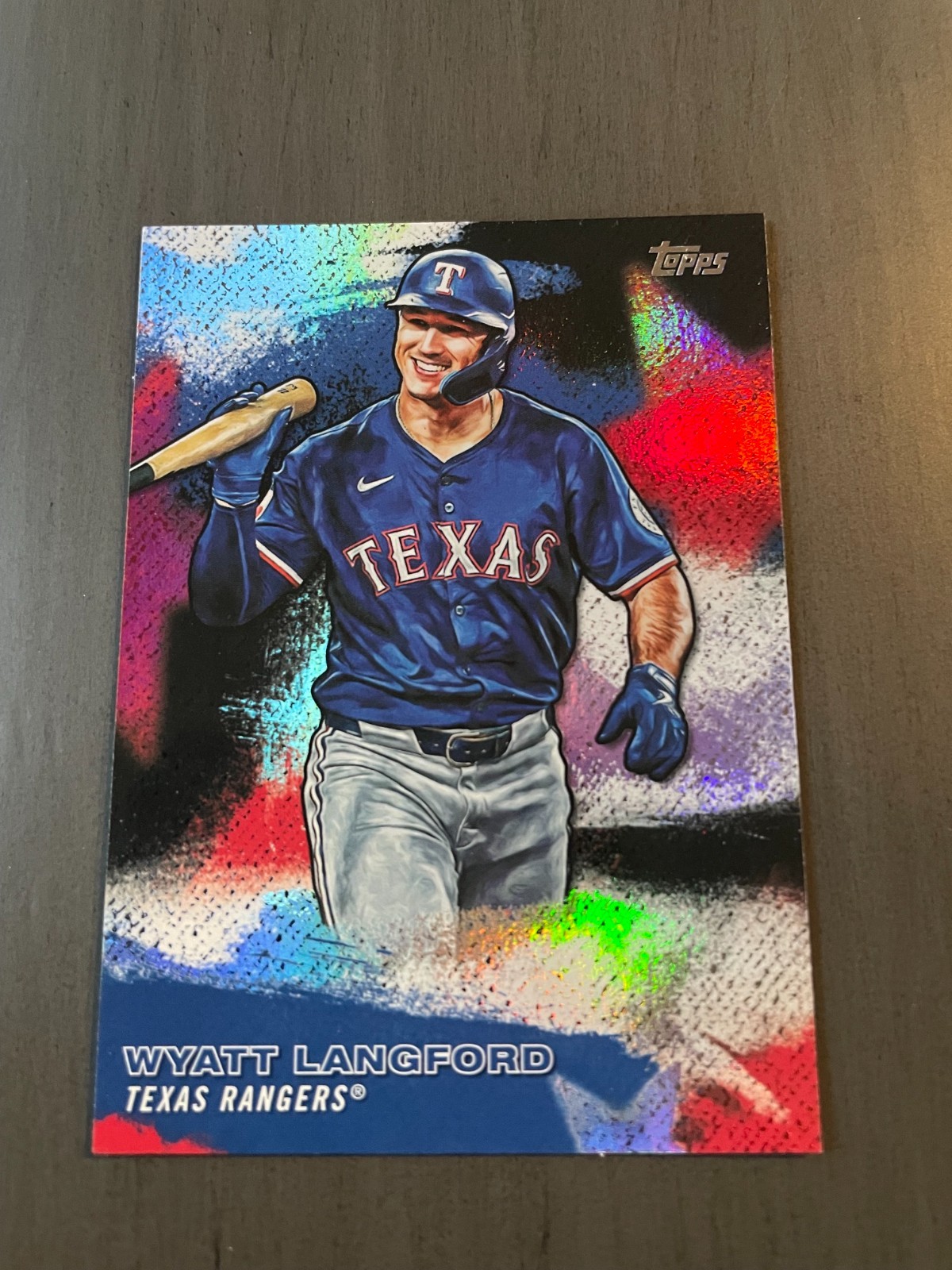 2026 Topps Series 2 #SMLB-58 Wyatt Langford Stars of the MLB Rangers Free Ship!