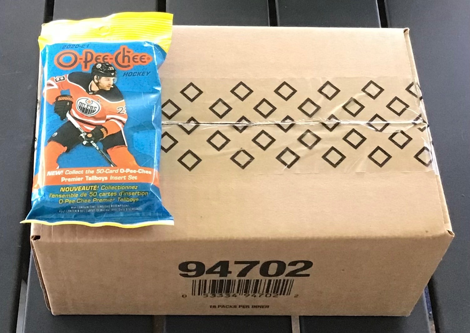 2020-21 OPC O-Pee-Chee Hockey Trading Cards Factory Sealed Fat Pack Box