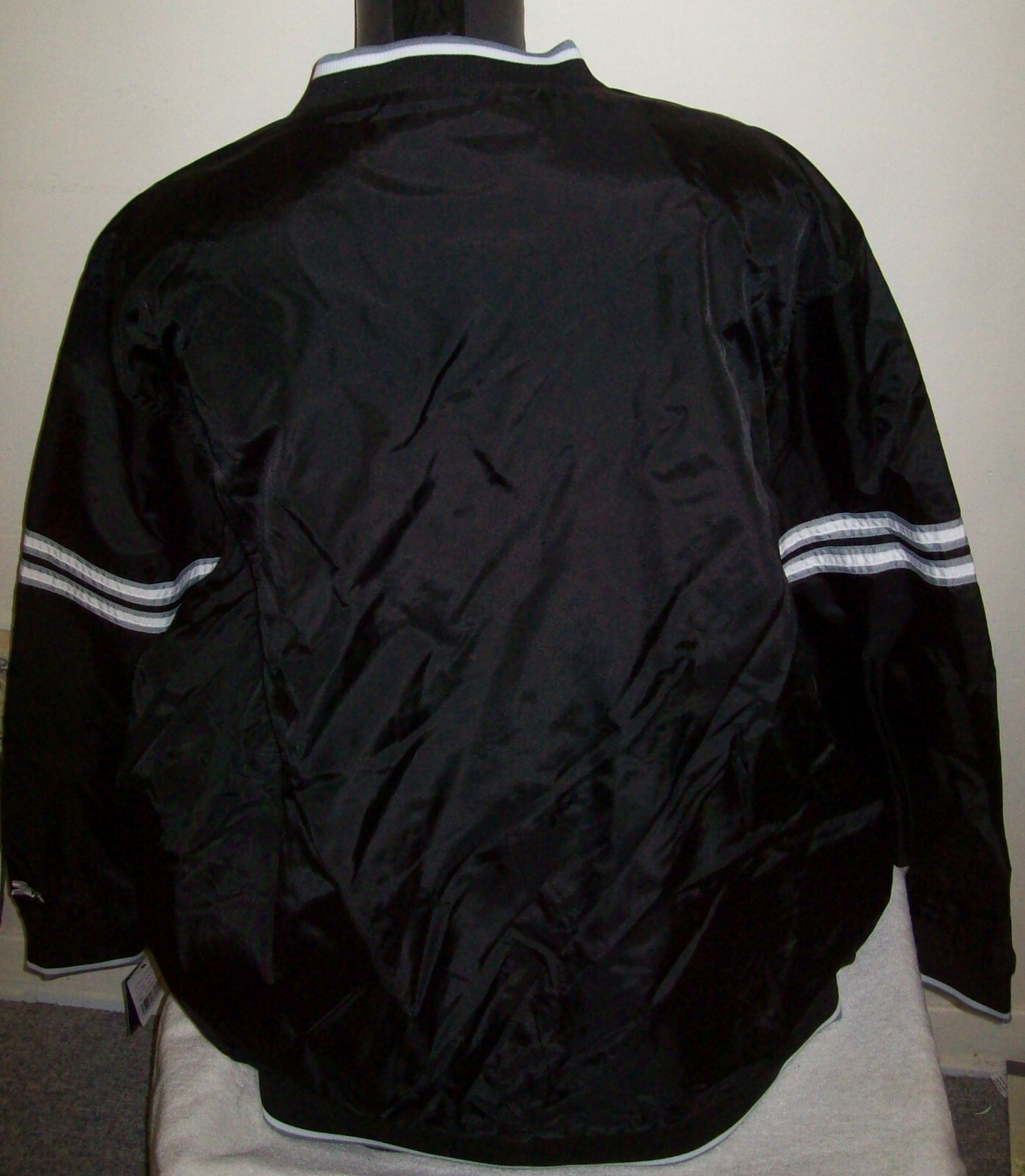 SAN ANTONIO SPURS NBA Starter PULL OVER Sping/Summer BLACK M L XL