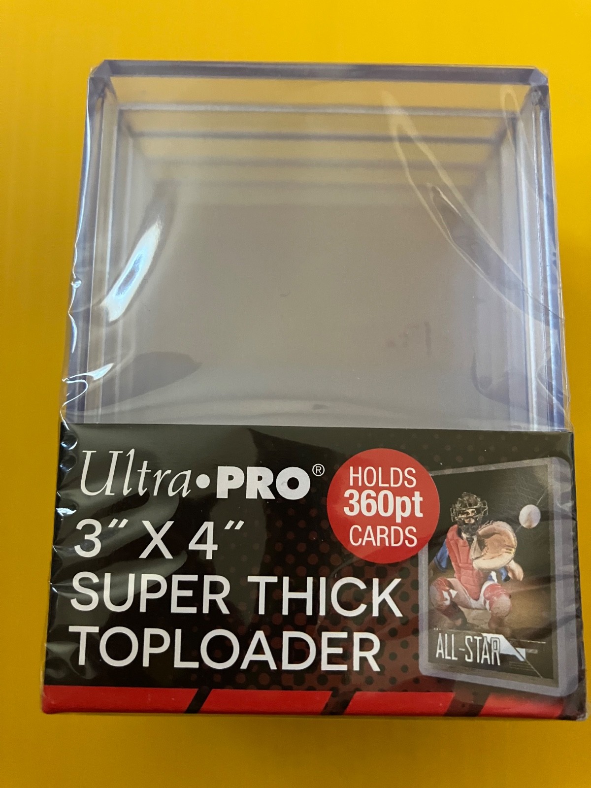 Ultra Pro 360pt Super Thick Top Loader Lot of 4 Packs