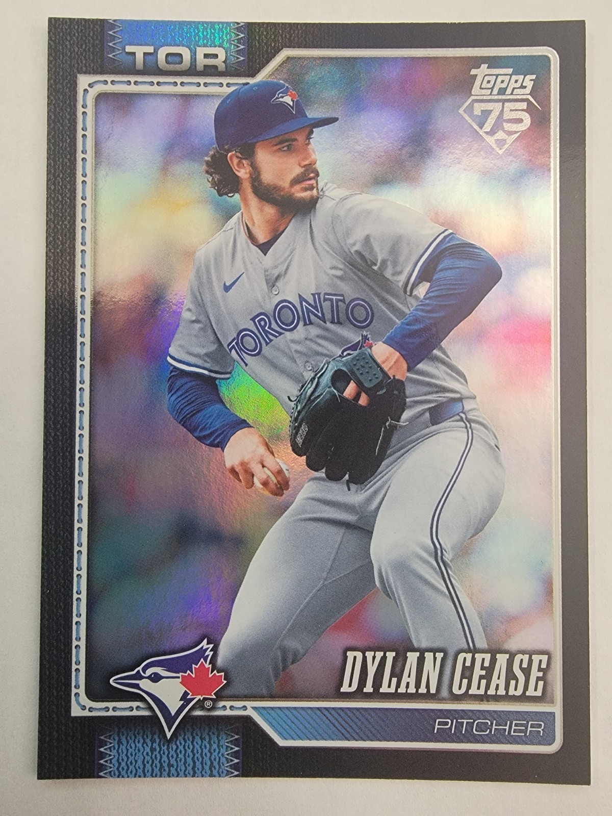 2026 Topps Series 2 Dylan Cease #547 Black Border Foil /10