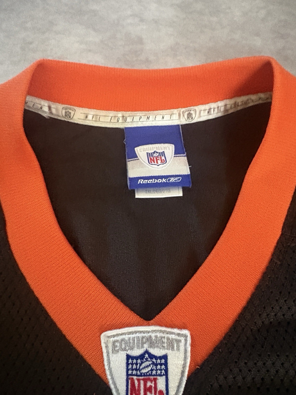 Chad Johnson Bengals Reebok On Field NFL Jersey Mens XXL Authentic Ocho Cinco