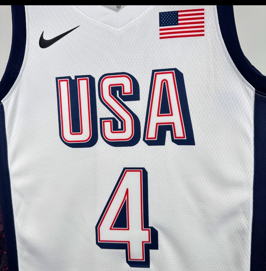 Stephen Curry Paris Olympic Edition Jersey