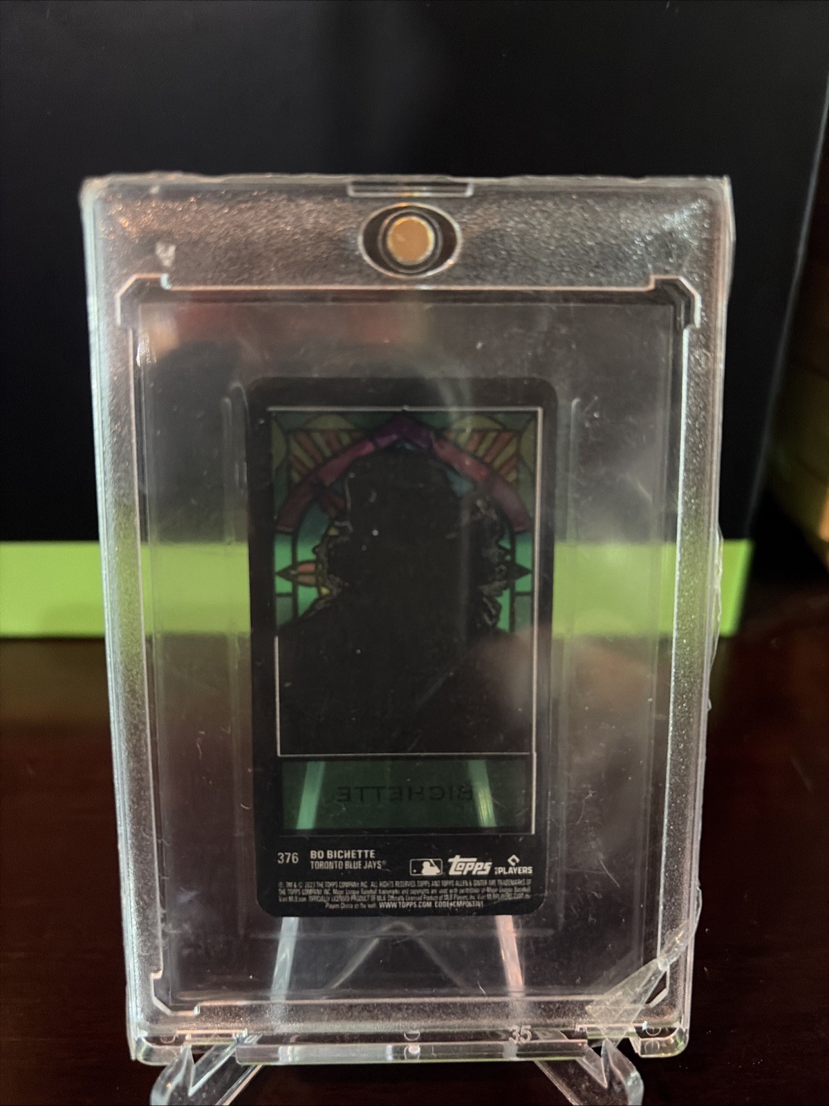 2023 TOPPS ALLEN & GINTER MINI STAINED GLASS Bo Bichette #376 INSERT RARE SP