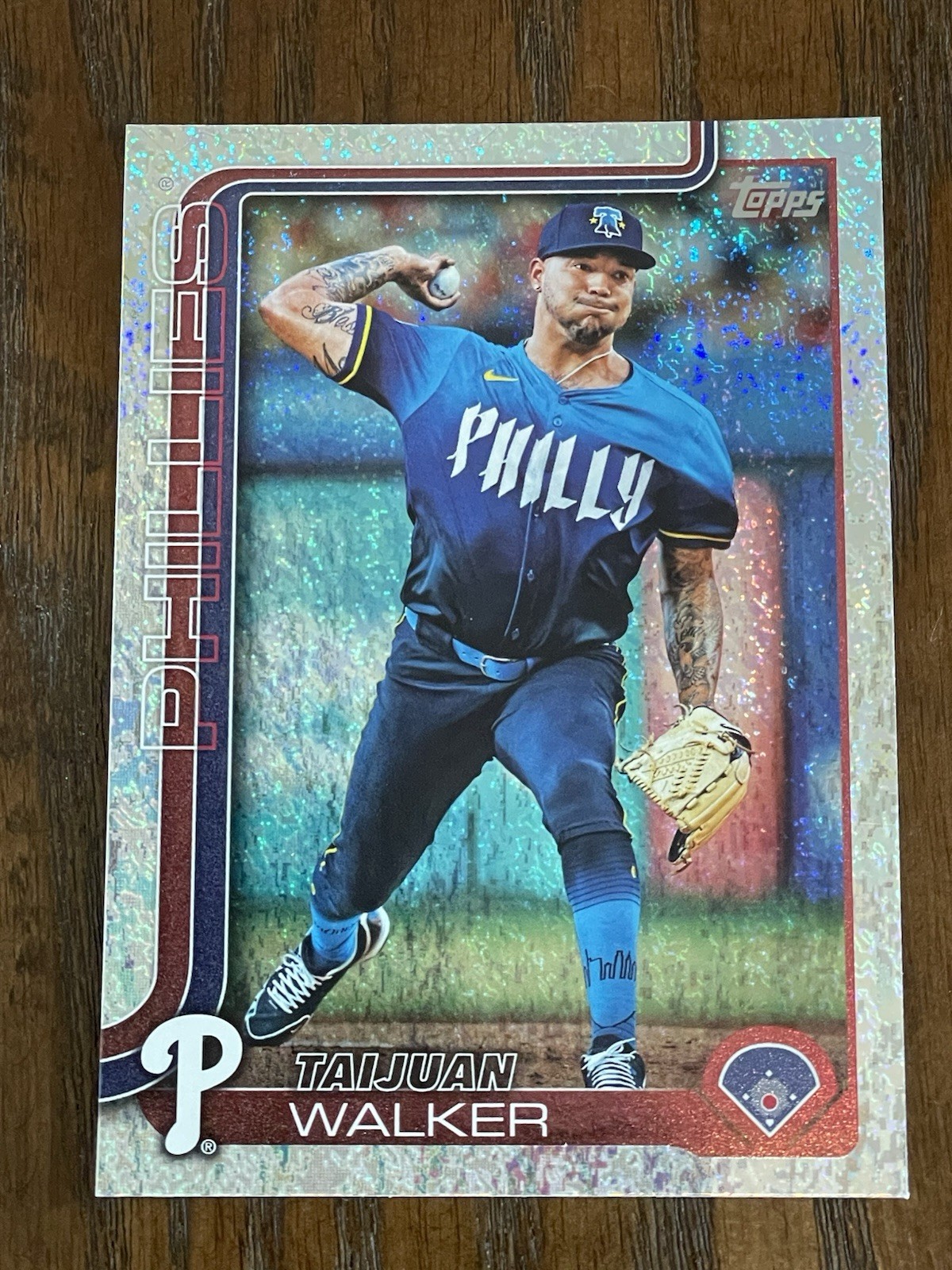 2025 Topps Series 2 – Taijuan Walker #351 Holo Foil