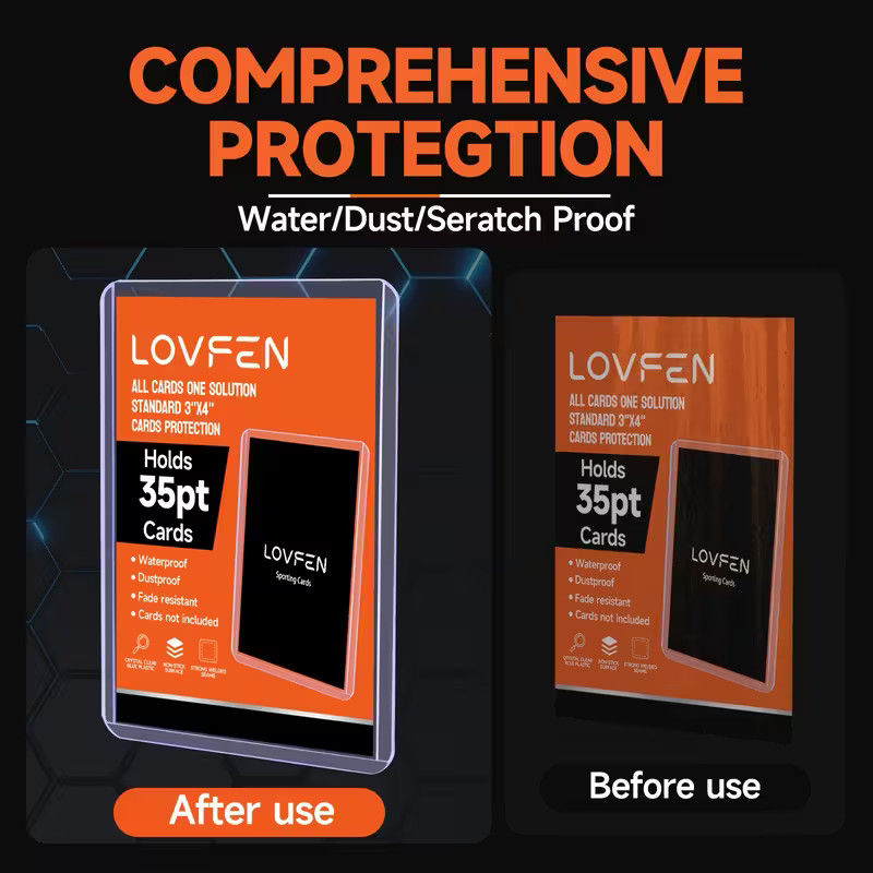 200ct Top Loader LOVFEN 3 “X 4” TCG Protective Case