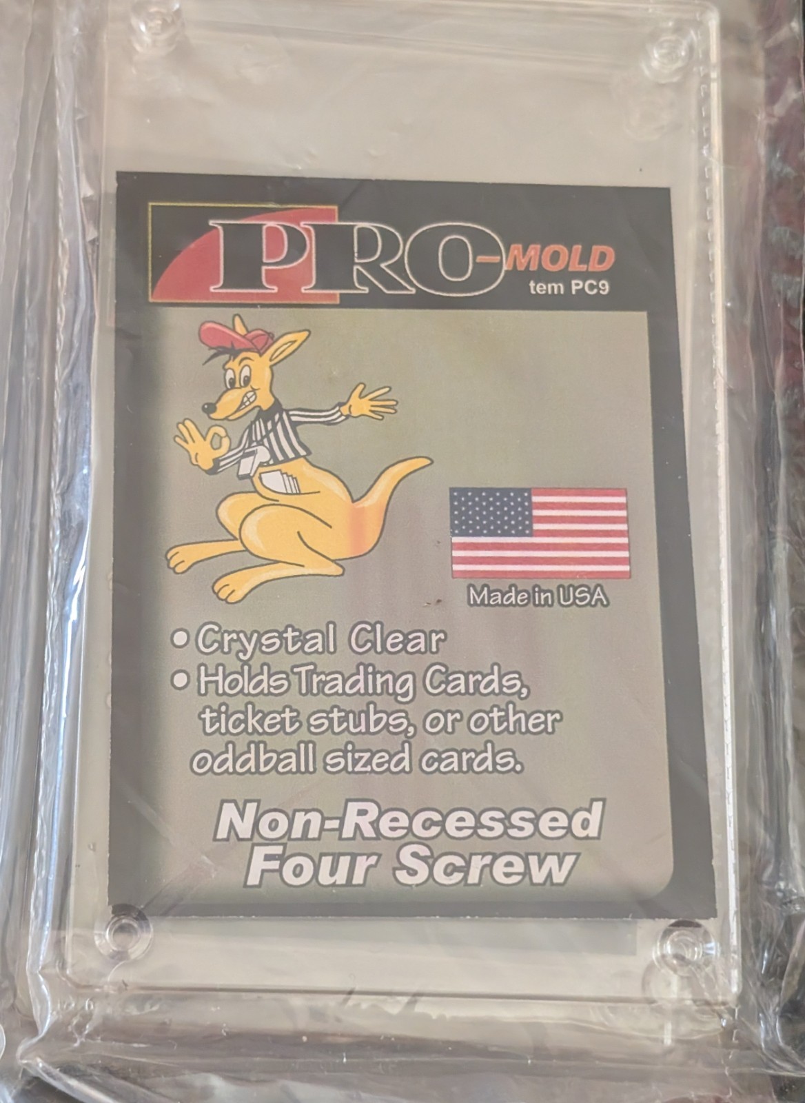 Pro-Mold PC9 Non-Recessed 4 Screw Holder & PC11 4 Screw Card Holder | Lot of 10