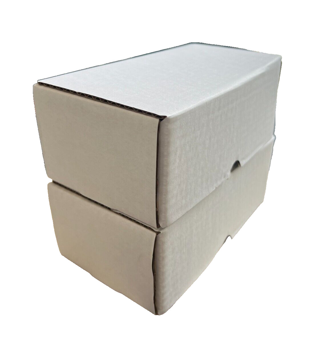 (2x) 350 CT COUNT Corrugated Cardboard Storage Box-Sport Trading Card Boxes