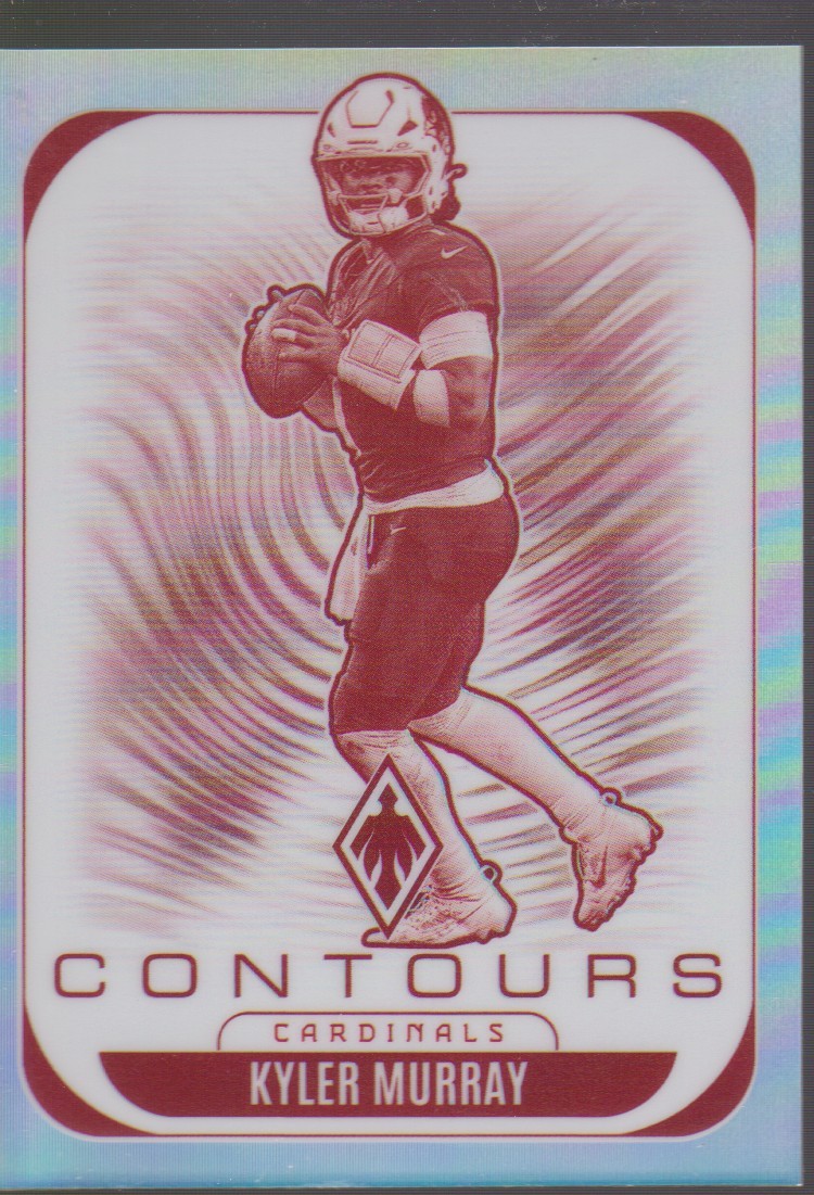 2025 Panini Phoenix #1 Kyler Murray Arizona Cardinals Contours