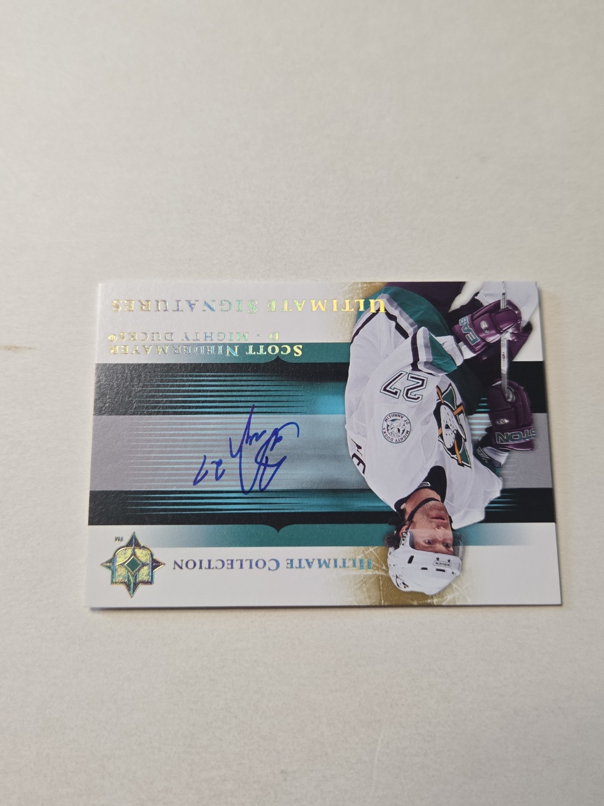 2005-06 Ultimate Collection – Ultimate Signatures Scott Niedermayer #US-SN (AU)