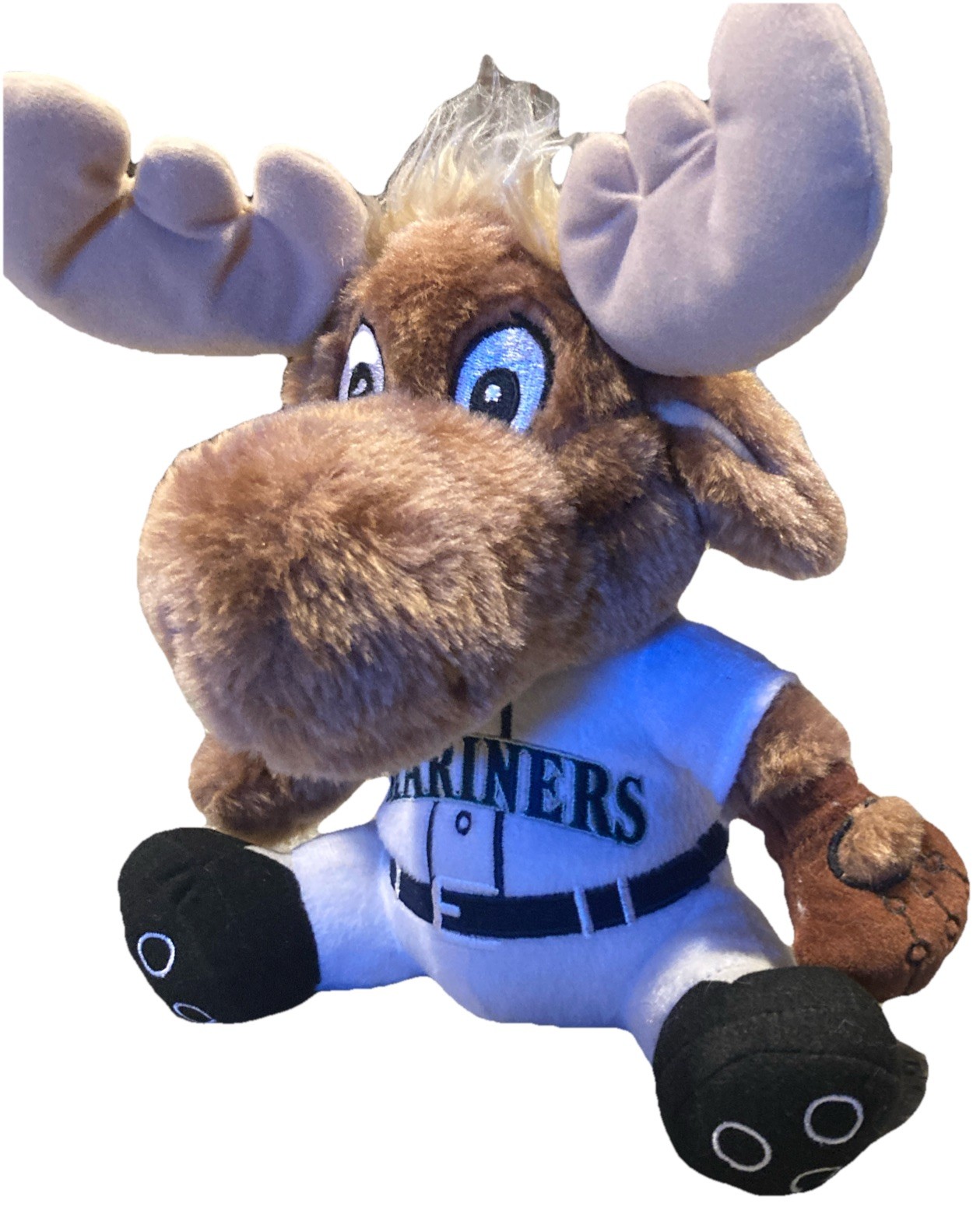 Seattle Mariners Plush Moose Mascot MLB Baseball 11” Stuffed Mascot
