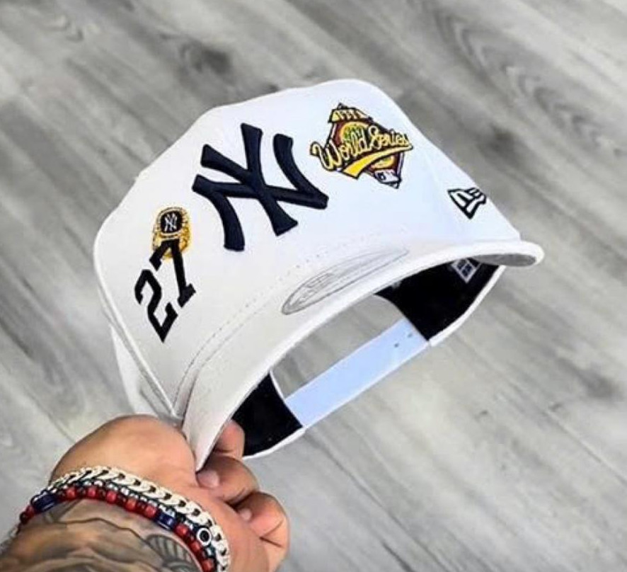 New Era Fitted Hat Dodgers Yankees Baseball Cap Side Patch 59FIFTY 9FORTY USA!