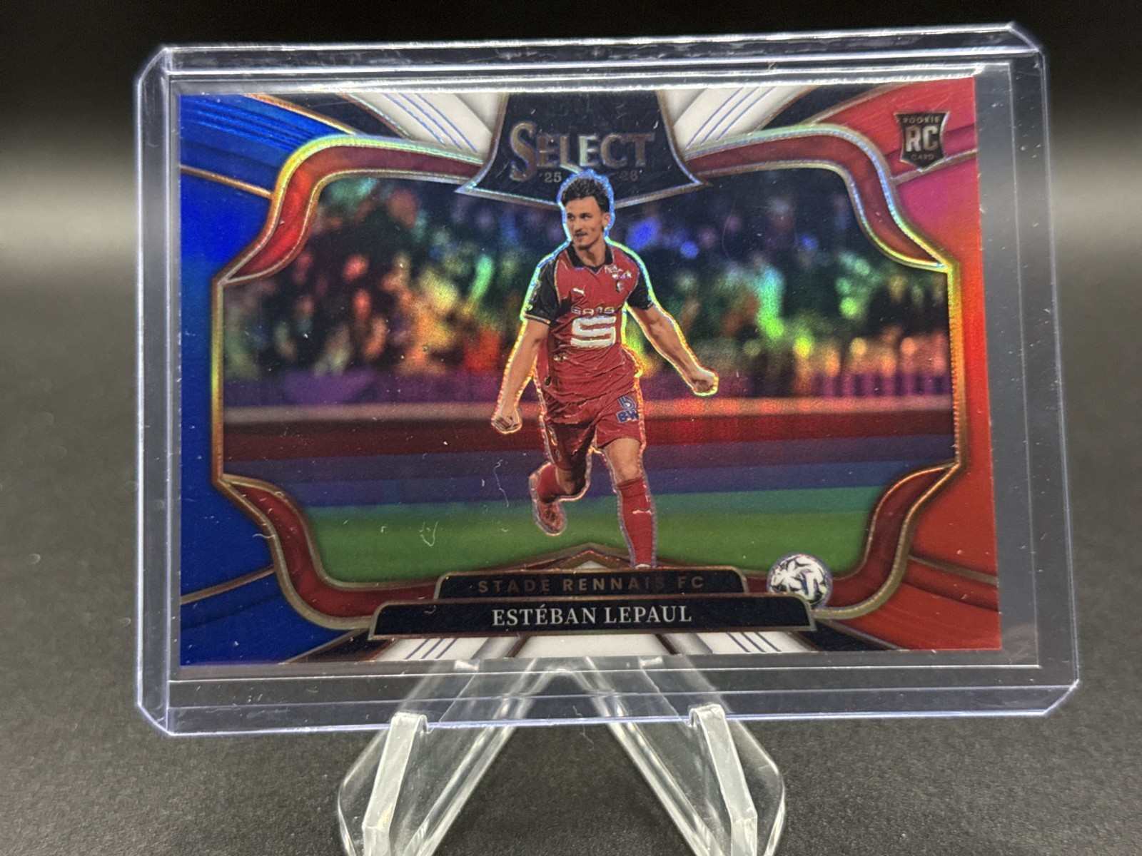 2025-26 Panini Select Ligue 1 Multi-Color Prizm #246 Esteban Lepaul RC