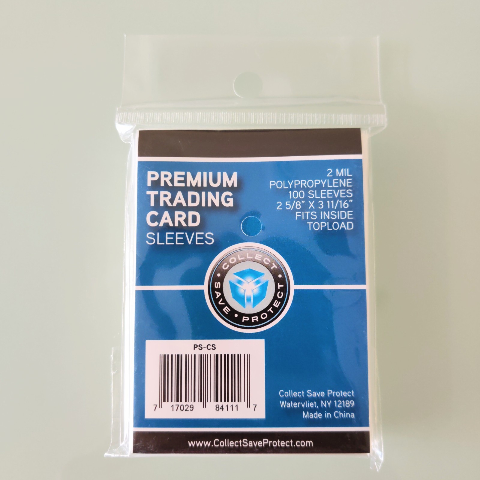 CSP Premium Trading Card Sleeves Pack of 100 TCG Sports Soft Clear Penny Sleeve