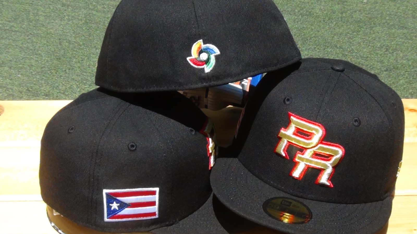 2026 Pueto Rico World Baseball Classic Touch of Gold WBC New Era Black Hat