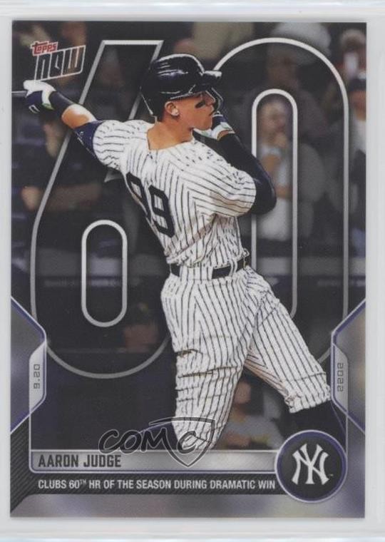 2022 Topps Now /21490 Aaron Judge #929 7k6