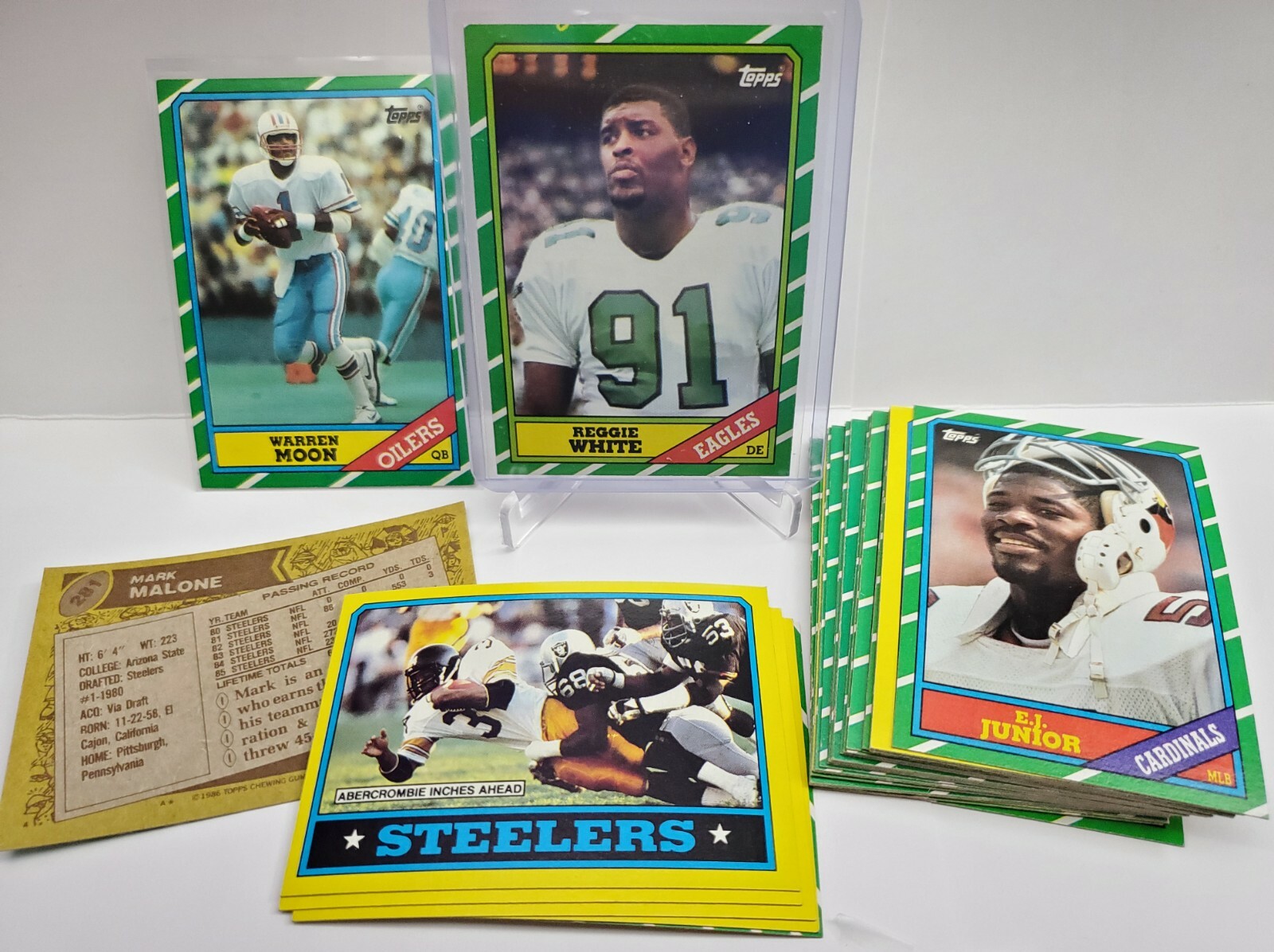 1986 Topps Football – Complete Your Set – #201-396