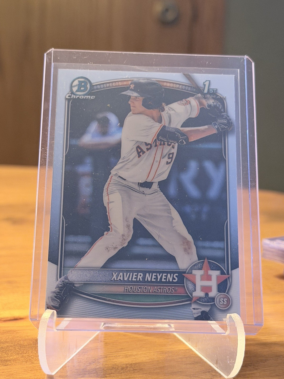 2025 Bowman Chrome 1st Xavier Neyens BDC-2 Houston Astros (Top 100 Prospect)