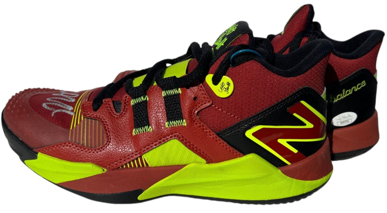 COCO GAUFF SIGNED AUTOGRAPHED NEW BALANCE CG1 2023 US OPEN TENNIS SHOES JSA