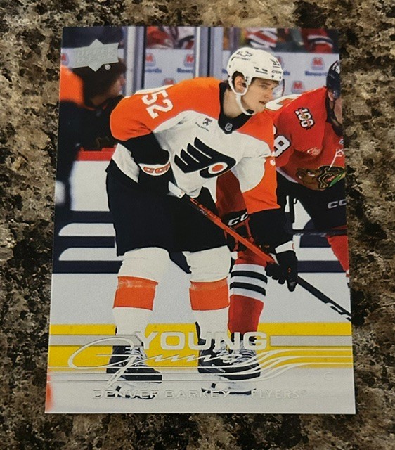 2025-26 Upper Deck Extended Series Young Guns Denver Barkey #718 RC