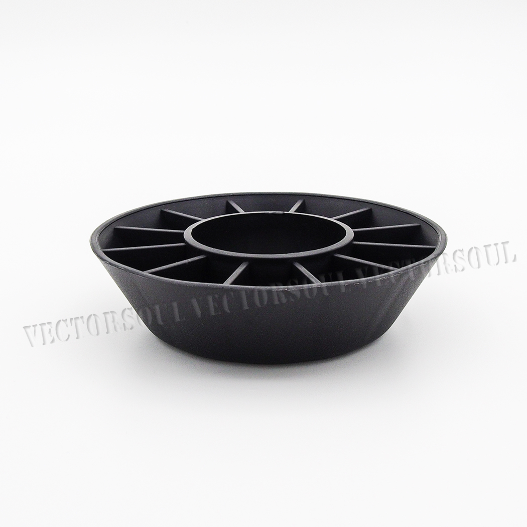 US Black Ball Stand Display Holder Plastic- Basketball Football Soccer Rugby