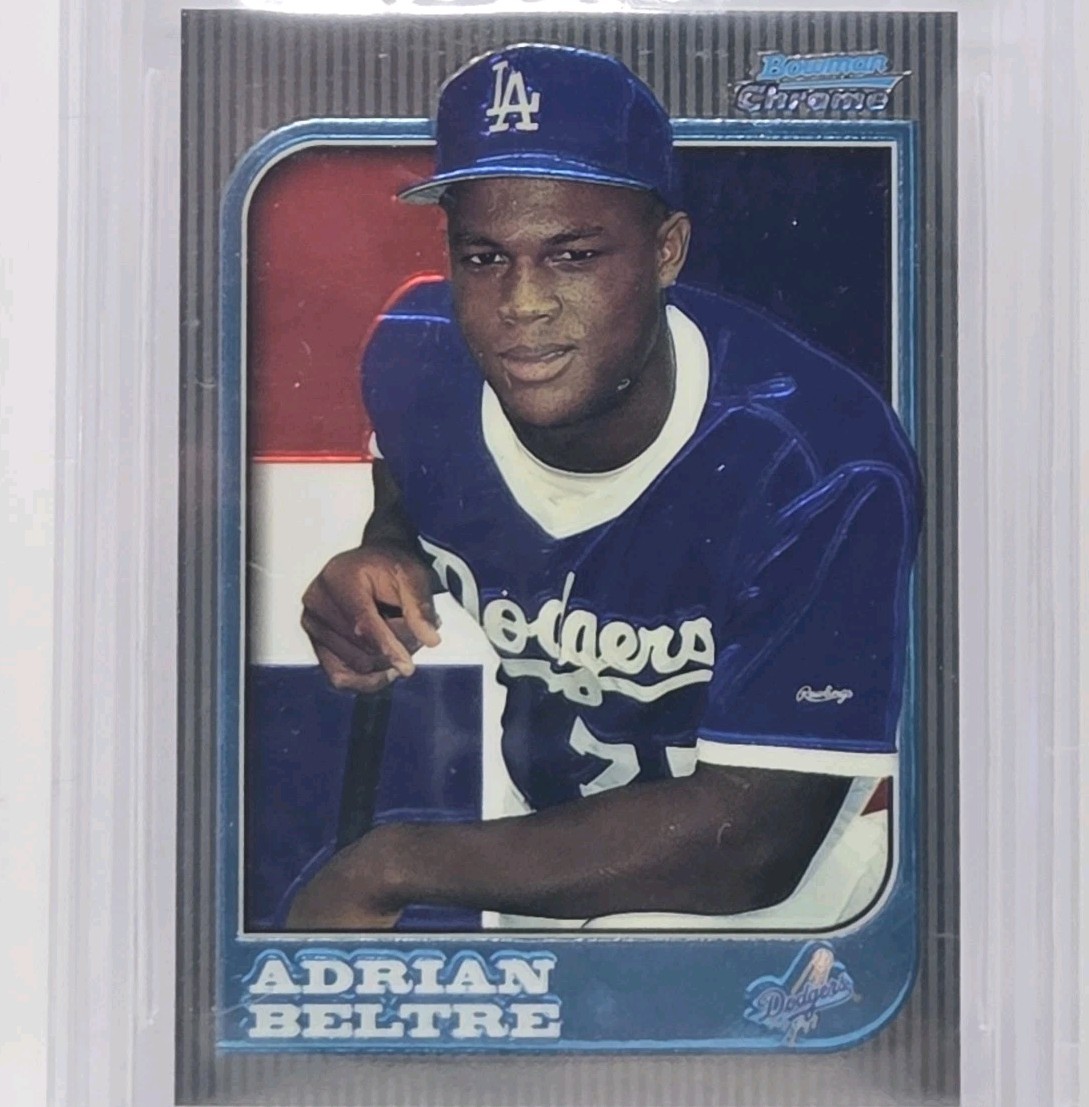 1997 Bowman Chrome – Adrian Beltre #182 International (RC) BGS 9 Mint LA Dodgers