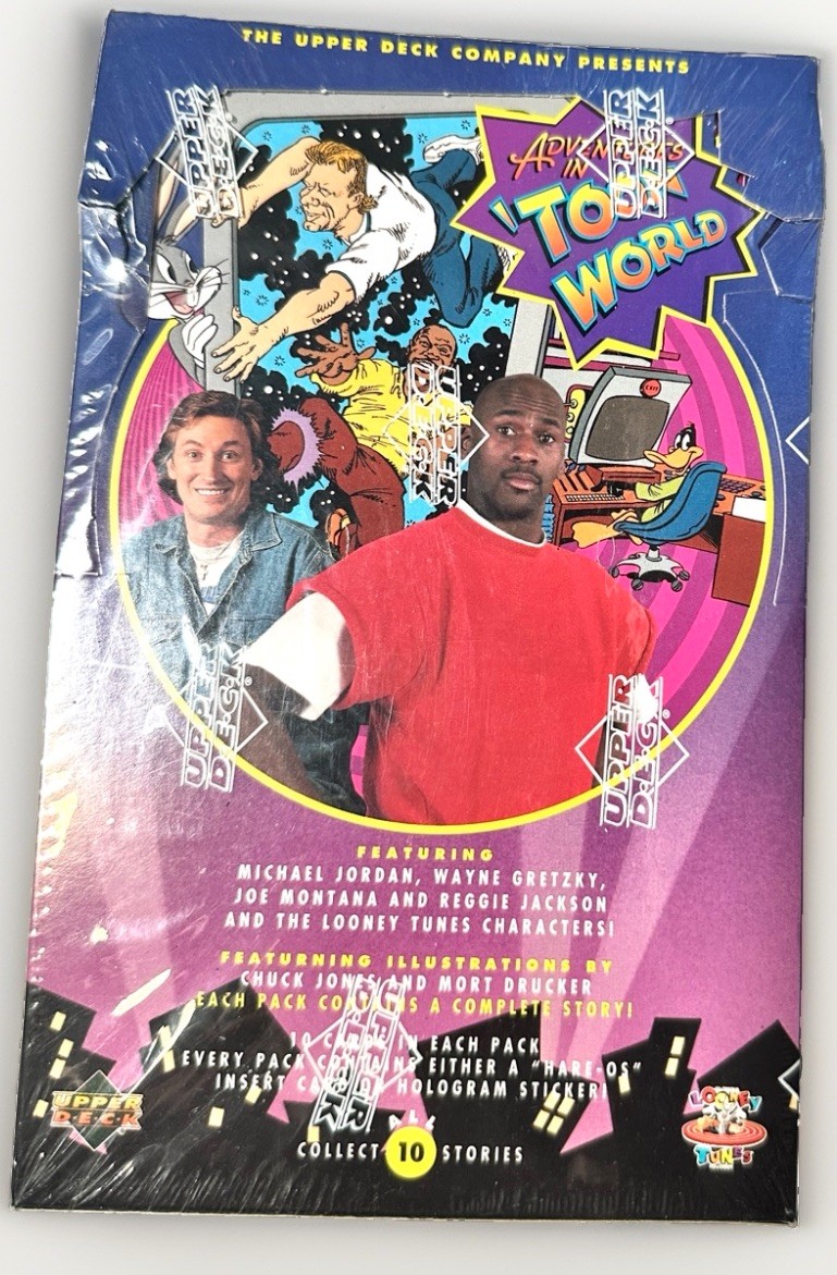 1993 Upper Deck Adventures in Toon World Sealed Box Jordan Gretzky Looney Tunes