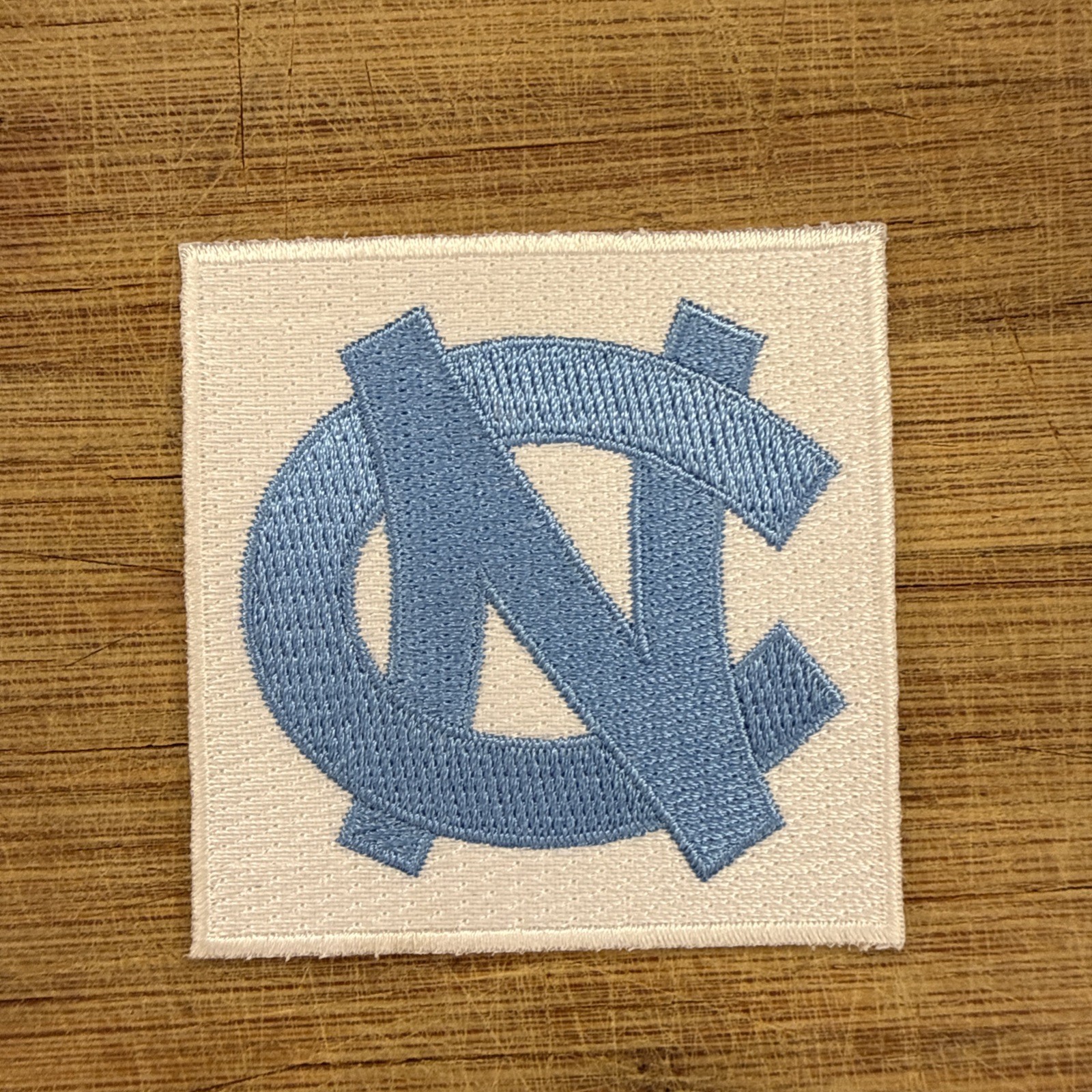 North Carolina Tarheels Embroidered Patch 2.5×2.5in