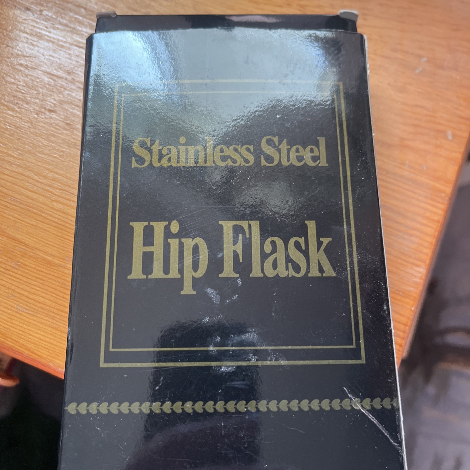 Denver Broncos NFL Stainless Steel Hip Flask 8 Ounces New In Box