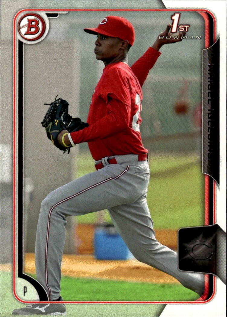 2015 Bowman #BP103 Raisel Iglesias Cincinnati Reds