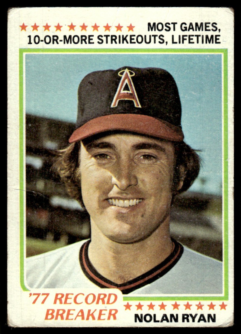 1978 Topps Nolan Ryan California Angels #6 GD
