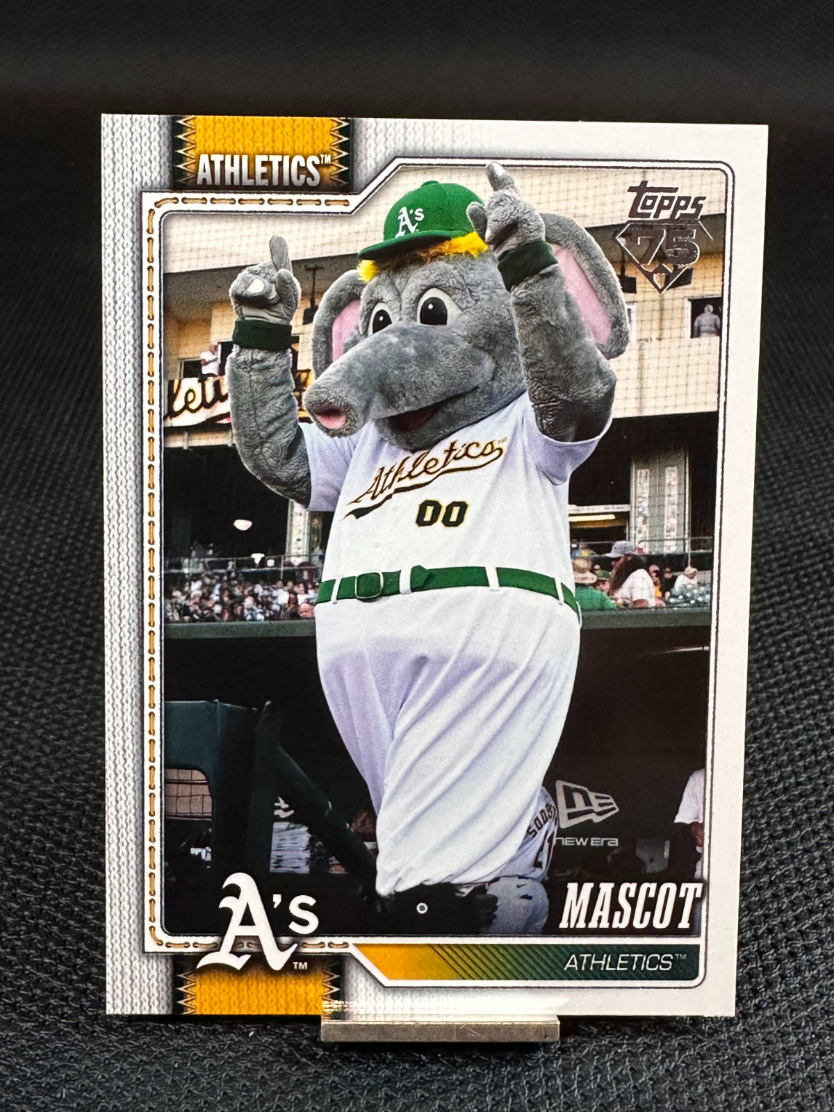 2026 Topps Series 1 Celebration Mascots ATHLETICS #M-16