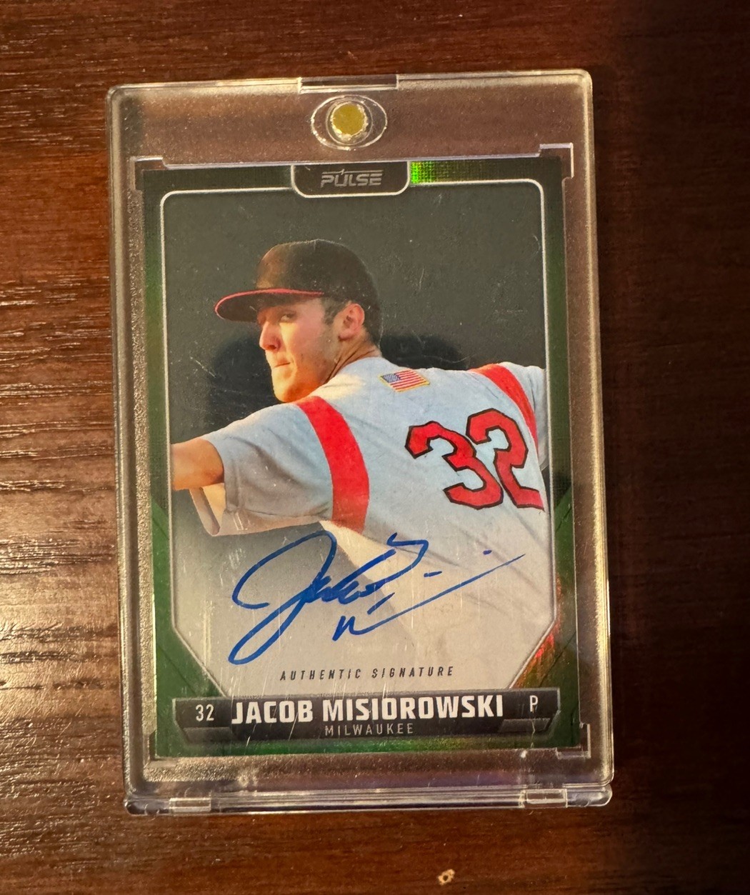Jacob Misiorowski THE MIZ 2024 Pulse Emerald RC AUTO — /25