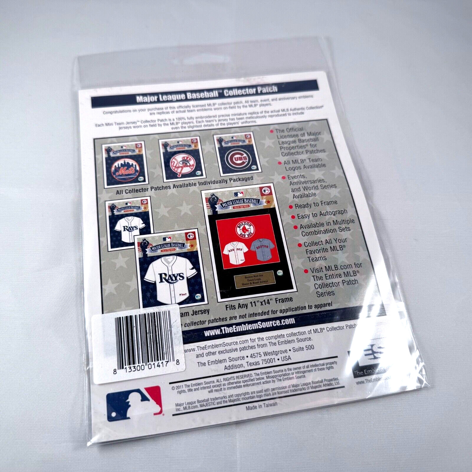 New Sealed! 2012 MLB World Series Fall Classic Collector Patch The Emblem Source