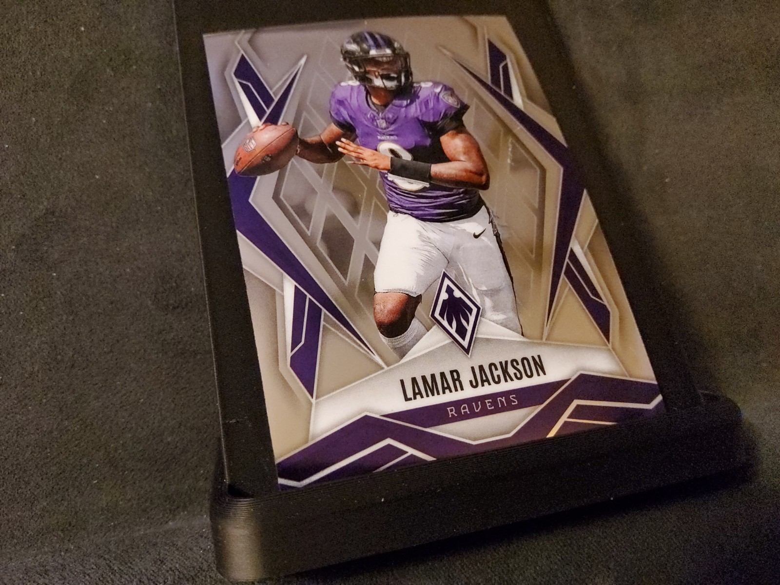 2025 Panini Phoenix Football Lamar Jackson #144 Baltimore Ravens NM