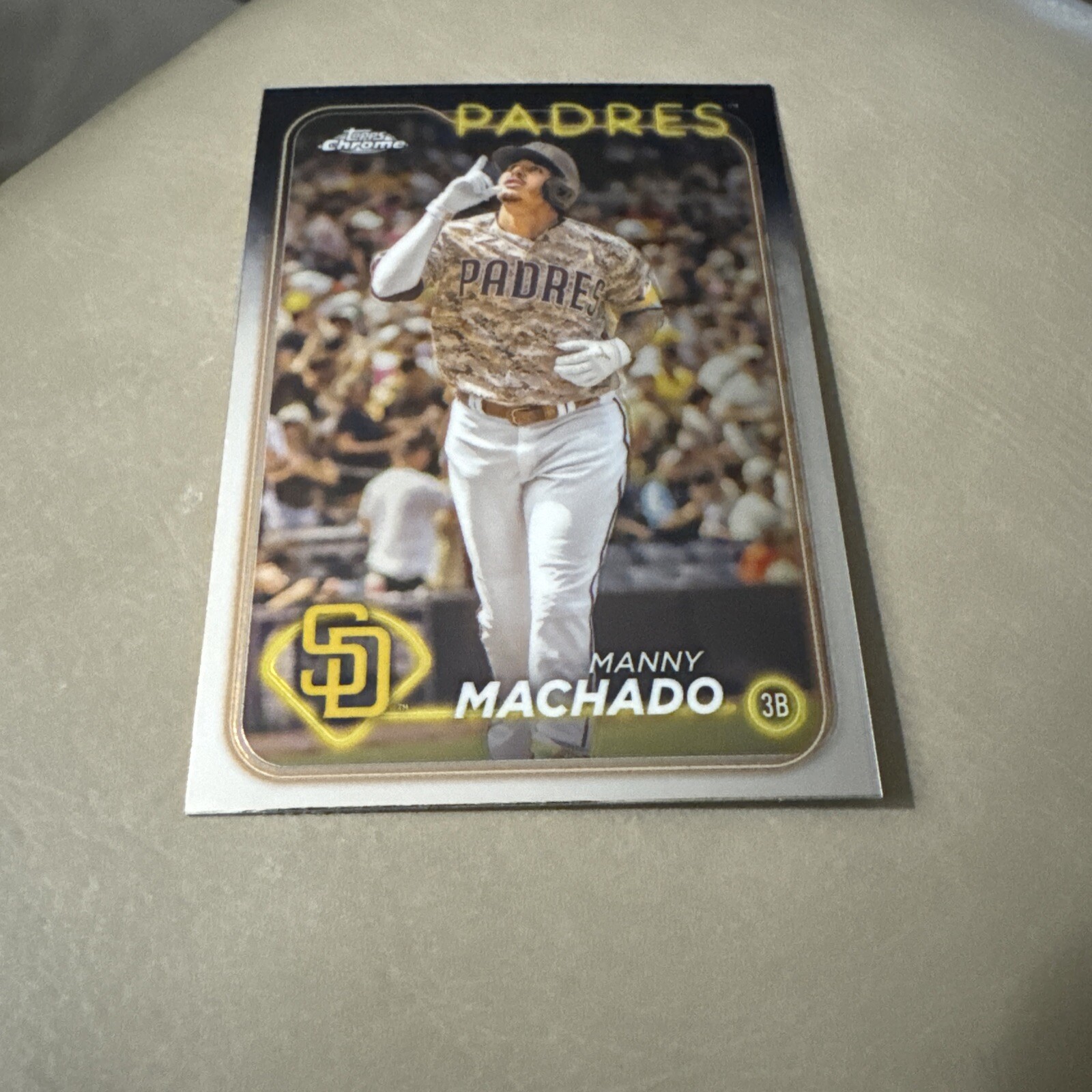 2024 Topps Chrome Base #12 Manny Machado – San Diego Padres