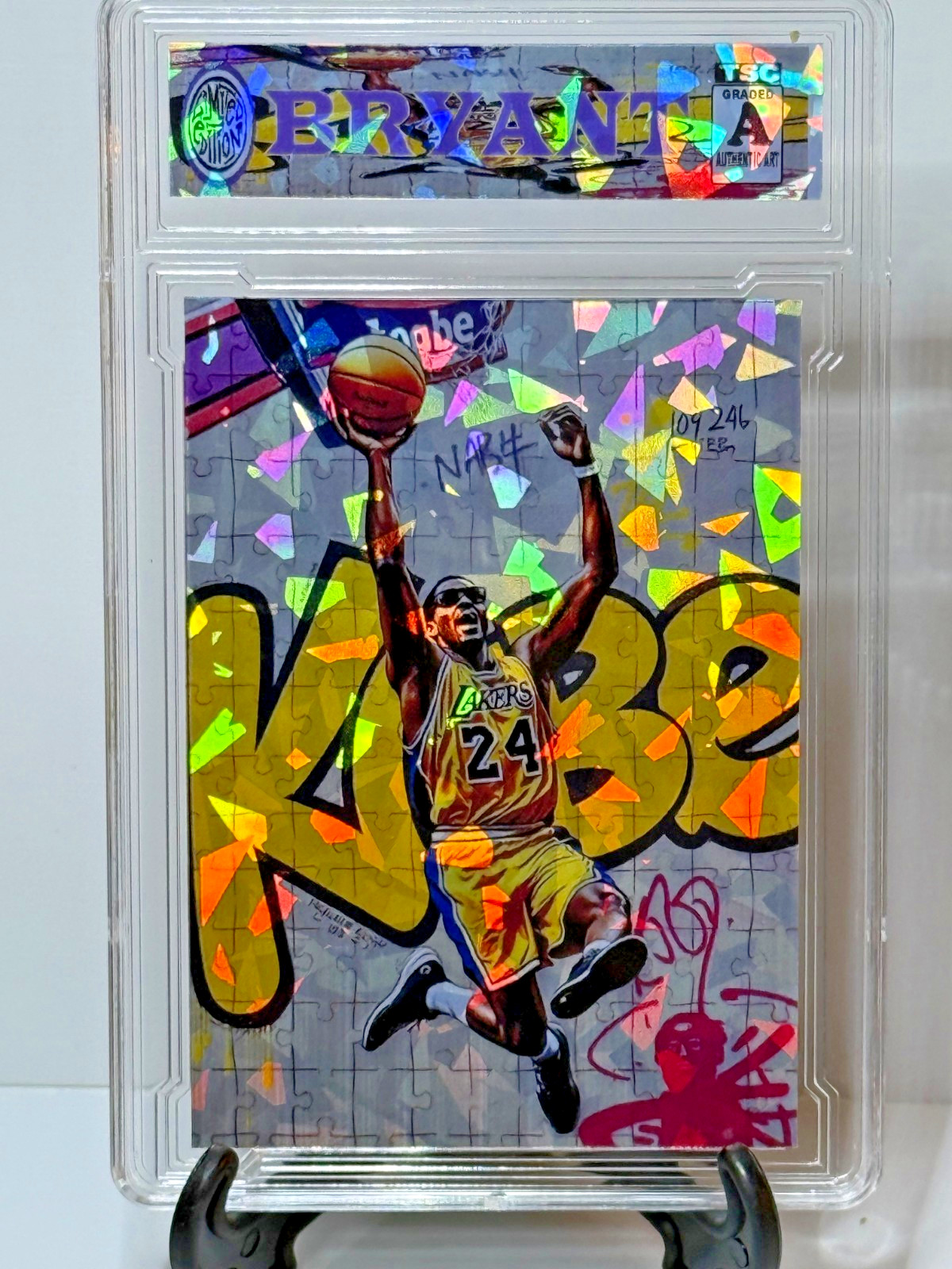 2025 Kobe Bryant Grafitti Sport Anime SP/200 NBA Refractor zv rc