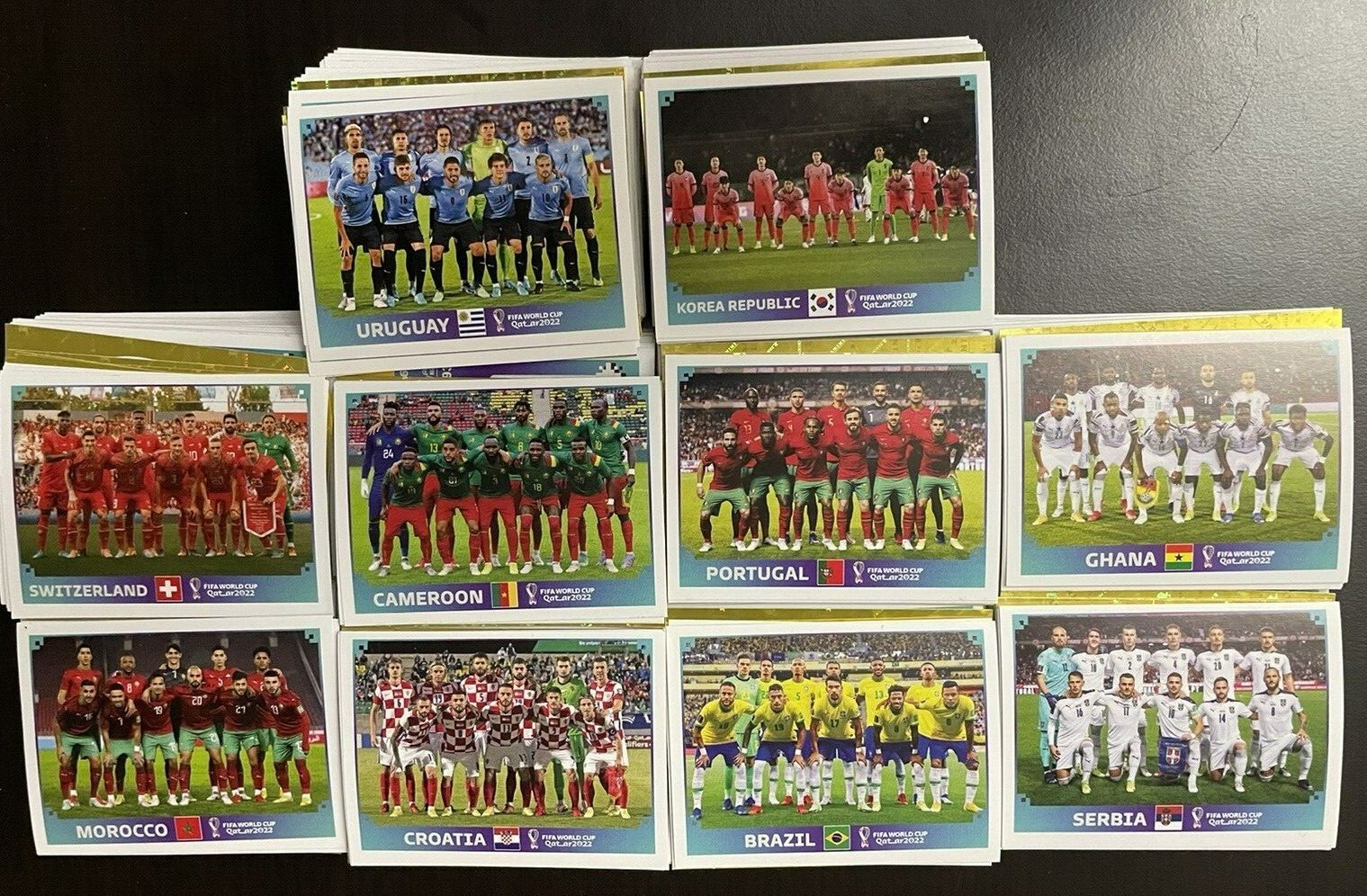 Panini World Cup Qatar 2022 Stickers USA Version MAR – KOR Pick! Complete set!