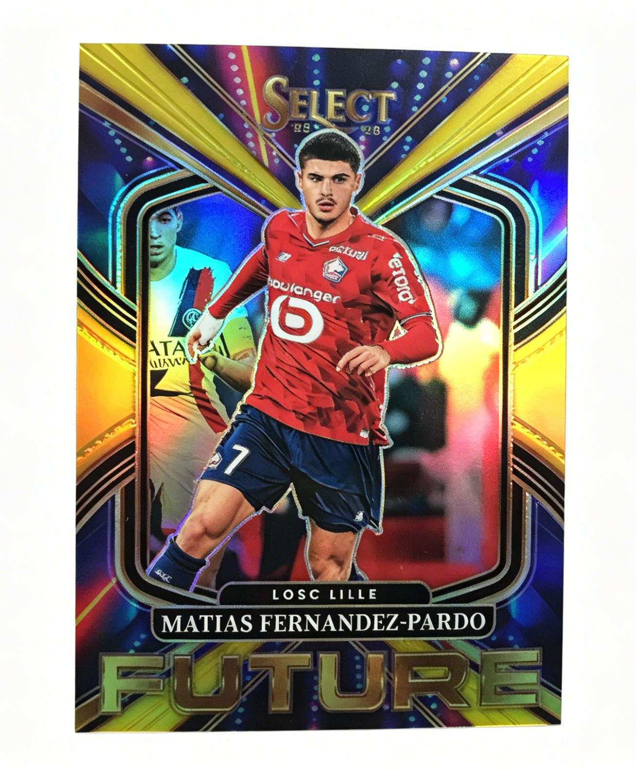 2025-26 Panini Select Ligue 1 Matias Fernandez Pardo Losc Lille Belgium Gold /10